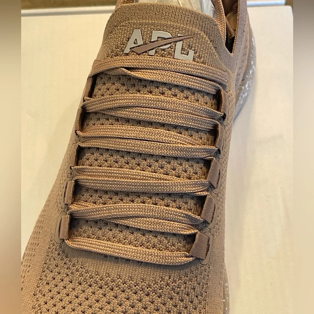 NIB APL TECHLOOM BREEZE MENS RUNNING SHOES CLAY/ALMOND/SPECKLE SIZE 9 - Picture 9 of 16